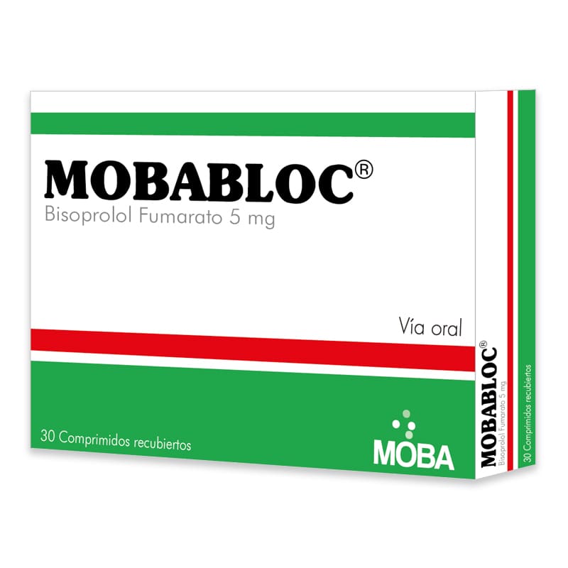 MOBABLOC 5MG X 30 CAPSULAS (Bisoprolol 5mg)